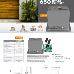 Motor Corredizo DZ Cube 650 Jetflex Ppa - Imagen 3